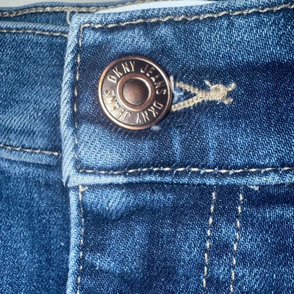 NWT - Jean Skirt / DKNY Denim Pencil Skirt/ Maxi Skirt - Picture 9 of 12